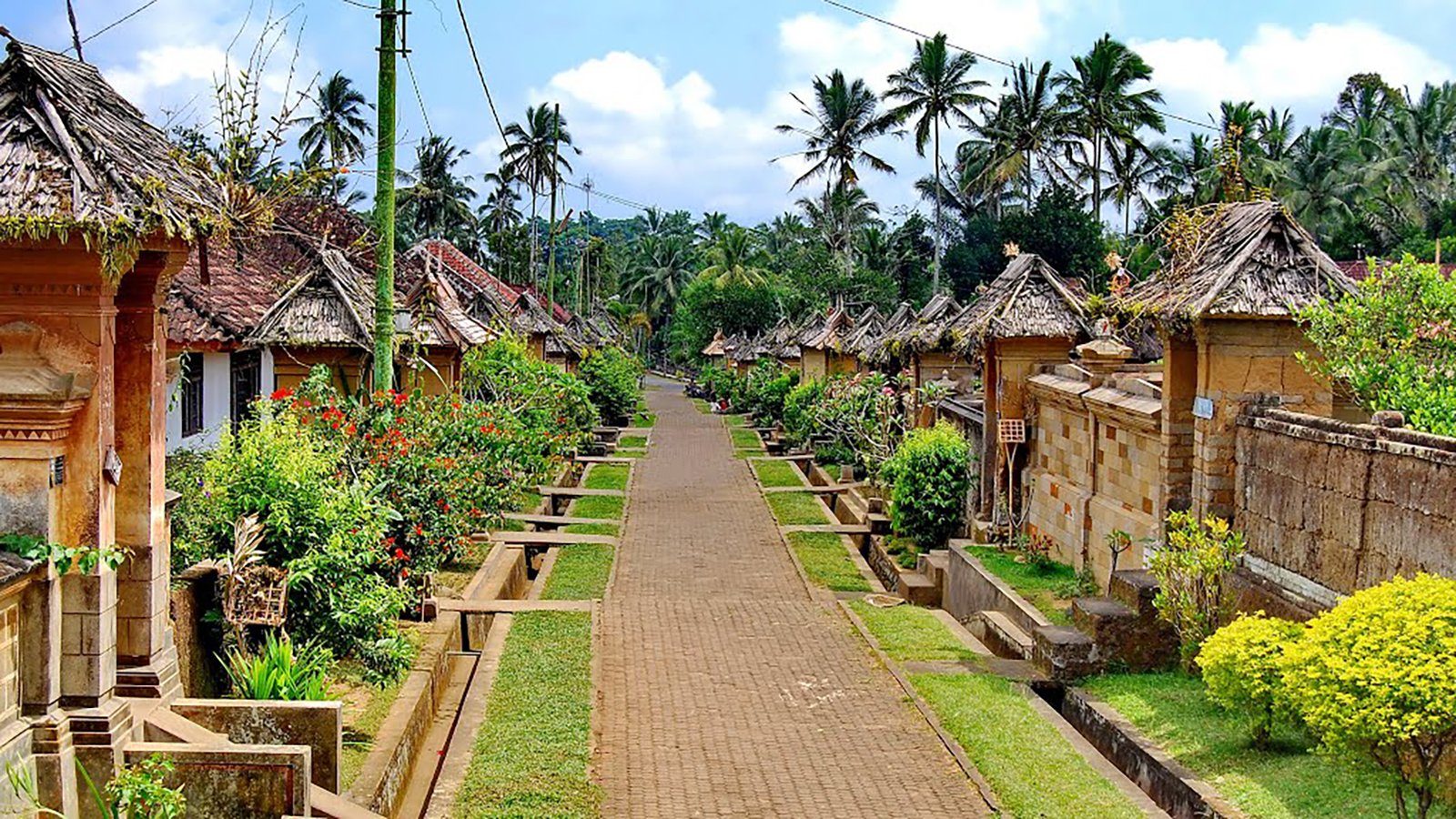 Traditional Balinese village included in the Best Bali Tour Packages for culture lovers.